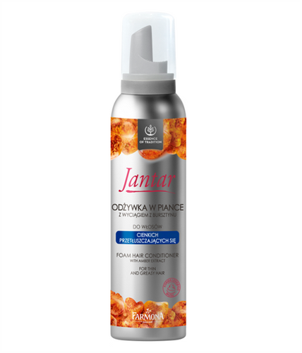 FARMONA Jantar odżywka w piance z wyciągiem z bursztynu do wł.cienkich i przetłuszczających się 180ml