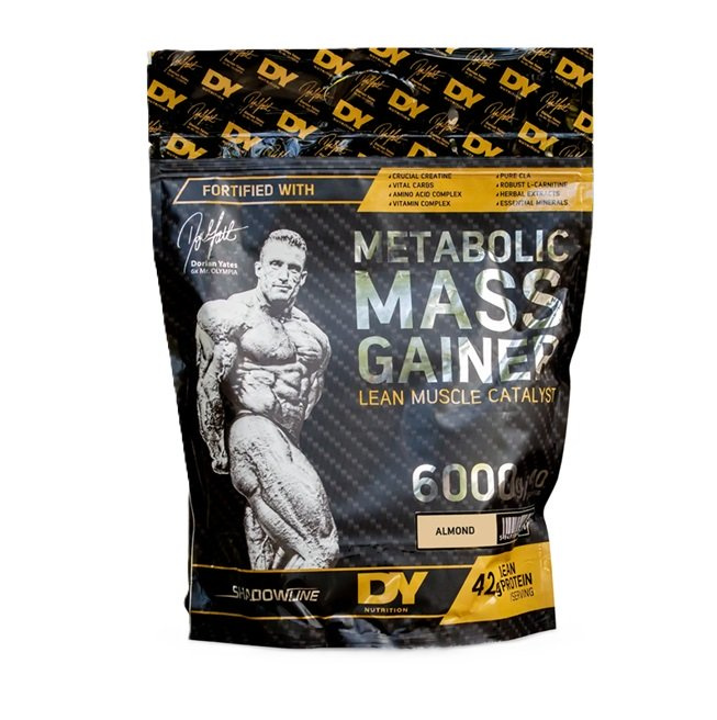 Dorian Yates Metabolic Mass Gainer Gainer for Mass with Creatine Almond 6000g
