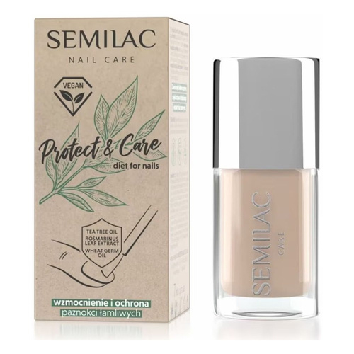 Semilac Protect & Care Nail Strengthening Conditioner 7ml