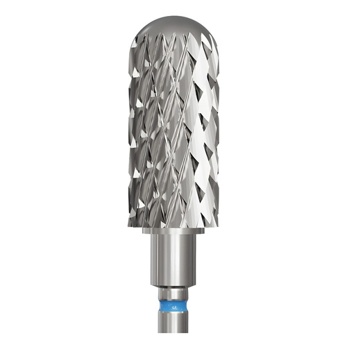 IQ Nails Tungsten Carbide Rounded Cylinder Standard Crosscut 6mm for Gel Acrylic Hybrid Removal 147.190.060 1 Piece