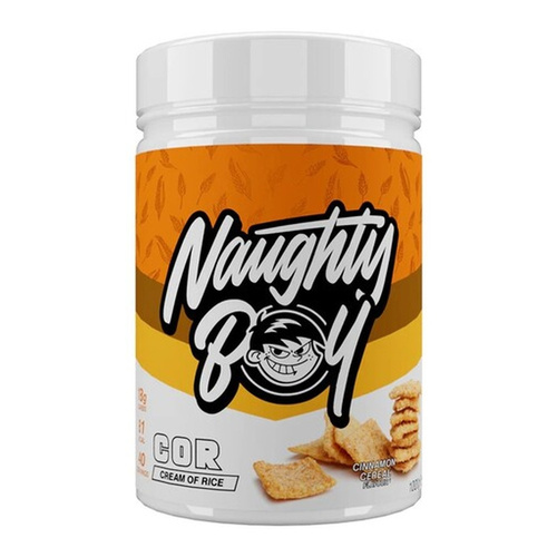 Naughty Boy Cream of Rice Cinnamon Cereal for Energy and Muscle Support 1000g