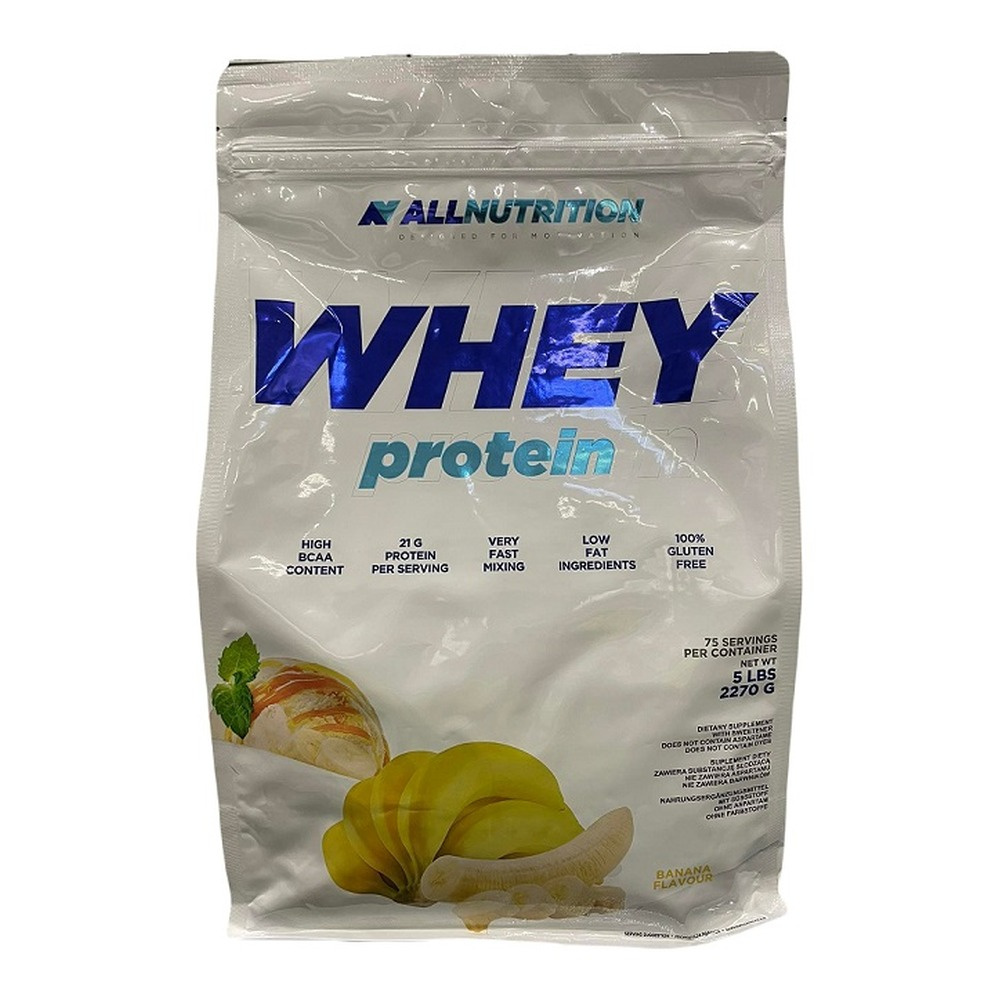 Allnutrition Whey Protein Koncentrat Białka Serwatkowego Banan 2270g