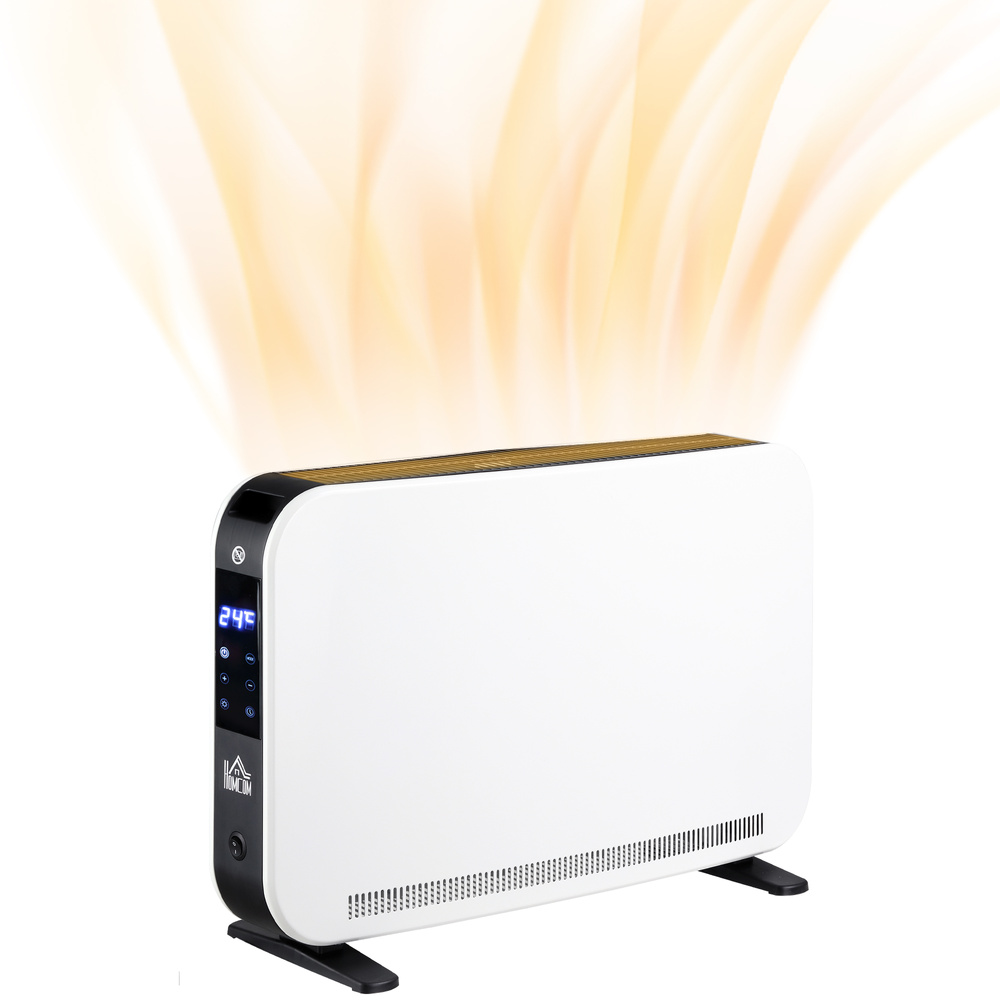 HOMCOM Three-Mode Modern Slimline Heater, 7-35℃ Temperature