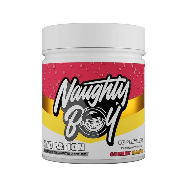 Naughty Boy Hydration Wiśnia Mango Napój Elektrolitowy dla Nawodnienia 510g