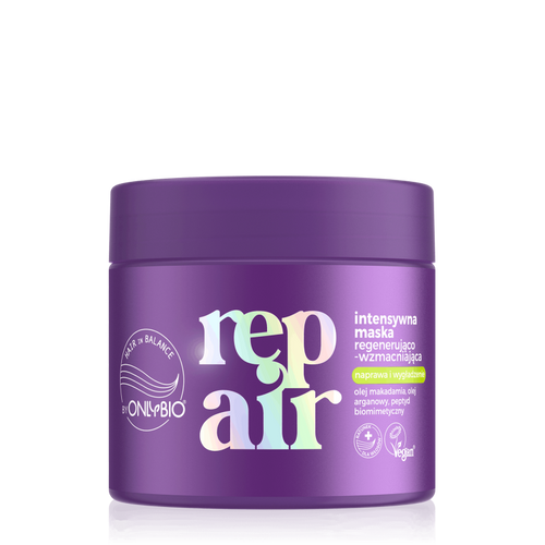 OnlyBio Hair in Balance Repair Intensywna Maska Regenerująco-Wzmacniająca Jaśmin Tuberoza 280ml
