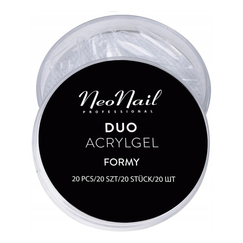 NeoNail Tips Duo AcrylGel Various Sizes 20 Pieces
