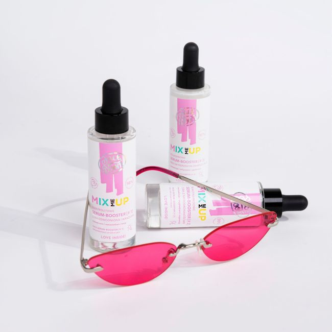 FaceBoom Mix Me Up Elektrolitowe Serum - Booster dla Skóry Odwodnionej i Wrażliwej Vegan 30ml