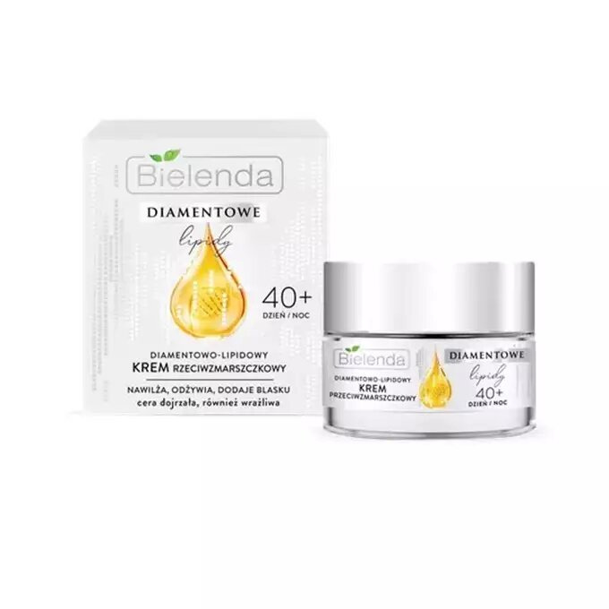 Bielenda Diamond Lipids 40+ Diamond-Lipid Anti-Wrinkle Cream for Mature and Sensitive Skin Day and Night 50ml