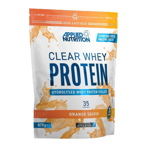 Applied Nutrition Clear Whey Protein Isolate Orange Squash For Muscle Growth 875g