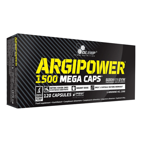 Olimp ArgiPower 1500 Mega Caps 120 Kapsułek