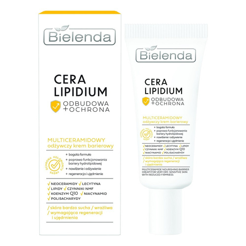 Bielenda Cera Lipidum Multiceramidowy Odżywczy Krem Barierowy 50ml
