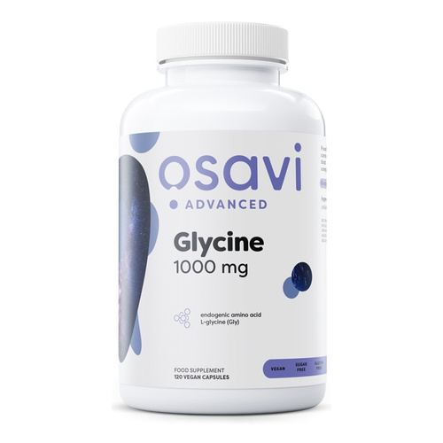 Osavi Glycine 1000mg for Sleep and Collagen Synthesis 120 Vegan Capsules