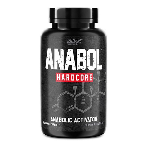 Nutrex Anabol Hardcore Anabolic Activator for Building Lean Muscle Mass 60 Liquid Caps