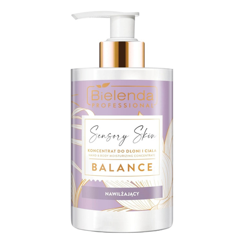 Bielenda Professional Sensory Skin Balance Nawilżający Koncentrat do Rąk i Ciała 300ml