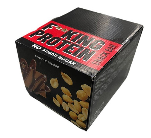 Allnutrition Fitking Protein Snack Bar Chocolate Peanut Protein Bar 24x40g