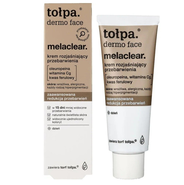 Tołpa Dermo Face Melaclear Rozjaśniający krem na noc 40ml