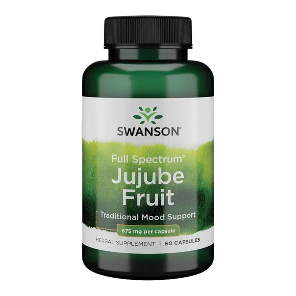 Swanson Full Spectrum Jujube Fruit 675mg 60 Kapsułek