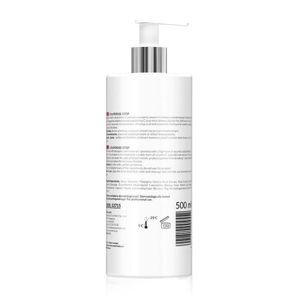 Apis Professional Couperose-Stop Tonic with Acerola for Capillary and Sensitive Skin 500ml
