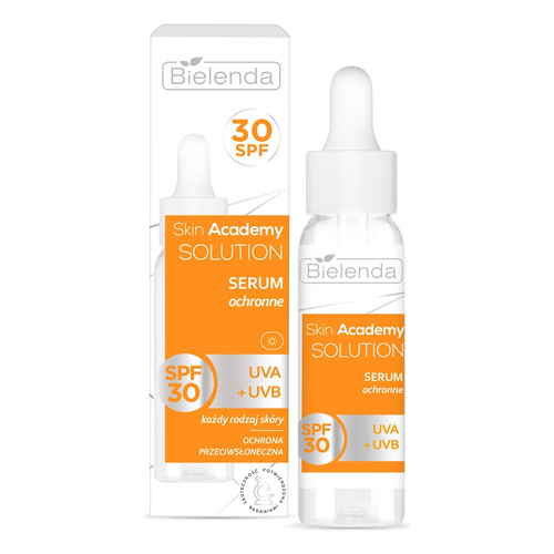 Bielenda Skin Academy Solution Protective Serum SPF 30 UVA + UVB for All Skin Types 25ml