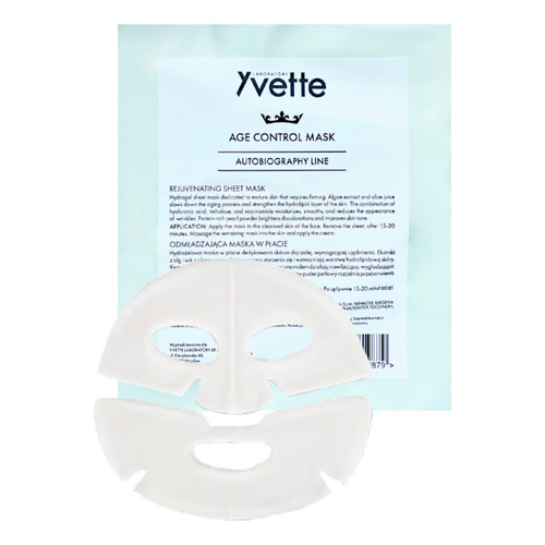 Yvette Autobiography Age Control Hydrogel Mask For Mature Skin 1pc