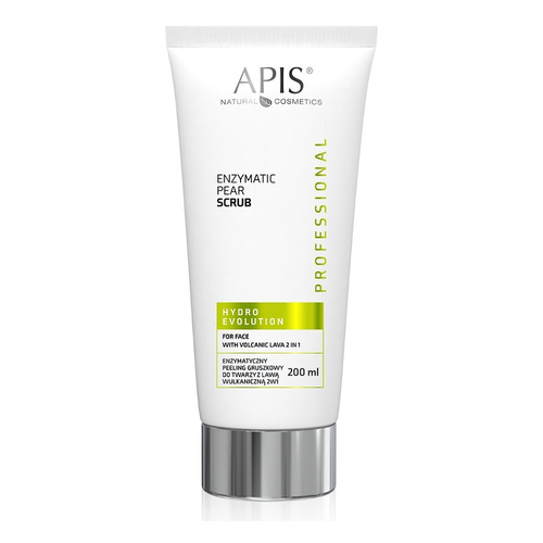 Apis Professional Hydro Evolution Enzymatyczny Peeling Gruszkowy do Twarzy z Lawą Wulkaniczną  2in1 dla Skóry Odwodnionej 200ml