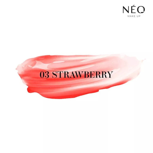 Neo Makeup Intense Serum Moisturizing Nourishing Lip Oil No. 03 Strawberry 5ml