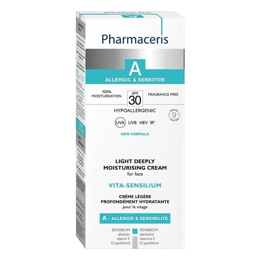 Pharmaceris A Vita Sensilium Light Deeply Moisturising Face Cream for Sensitive Skin SPF20 50ml