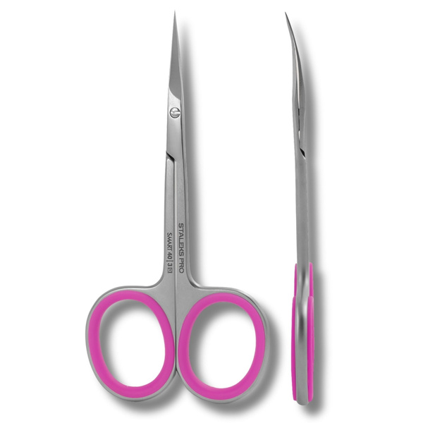 Staleks Smart 40 Type 3 Cuticle Scissors Classic Curvature For Manicure 1pc