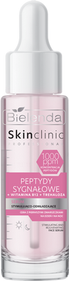 Bielenda Skin Clinic Professional Signal Peptides Stimulating and Rejuvenating Serum for Skin with First Wrinkles 30ml