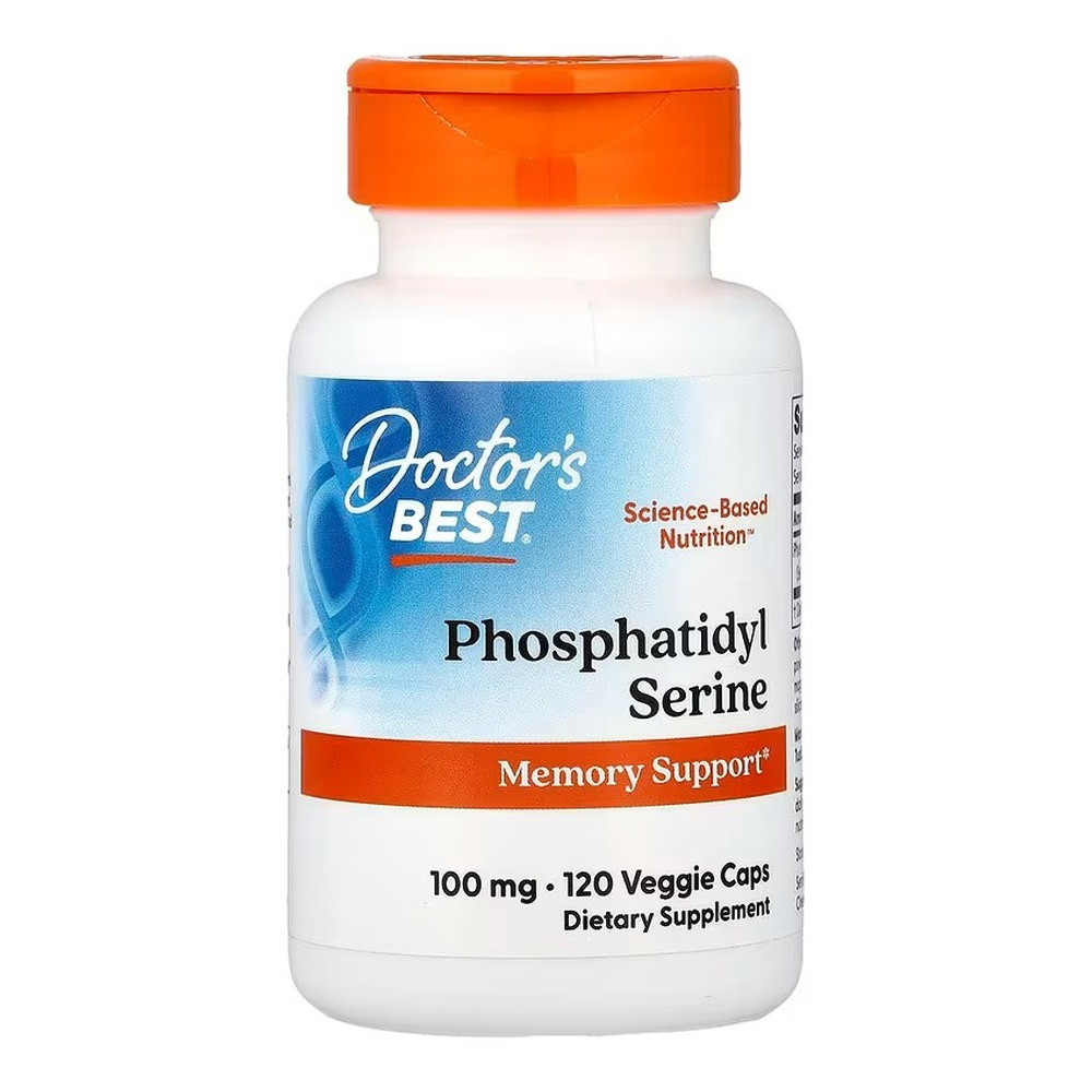 Doctor's Best Fosfatydyloseryna, 100mg Kapsułki 120 kapsułek