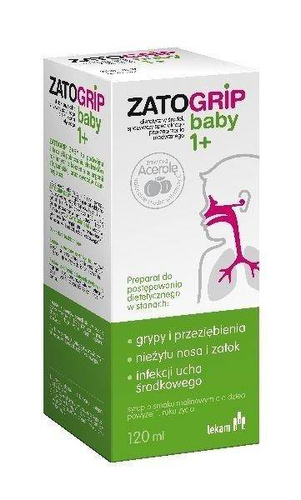 Zatogrip Baby 1+ Wsparcie Odpornośći 120ml