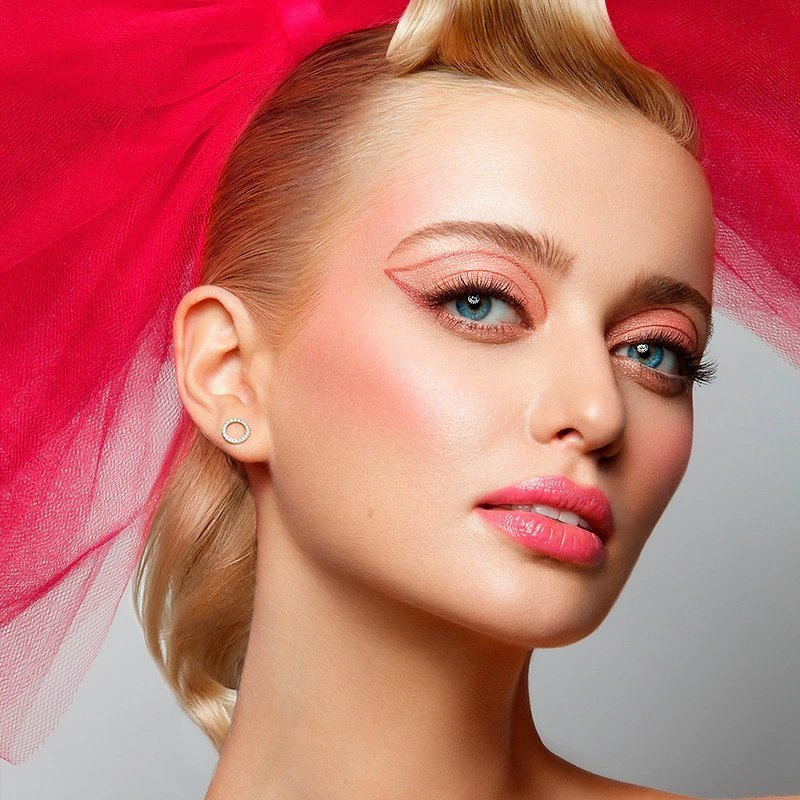 Eveline Ruby Glamour Zestaw Cieni do Powiek 12g