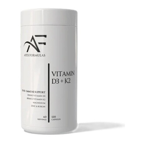 Apex Formulas Vitamin D3+K2 120 caps