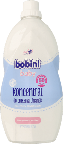 BOBINI BABY - Concentrate for rinsing baby and children's clothes 1L