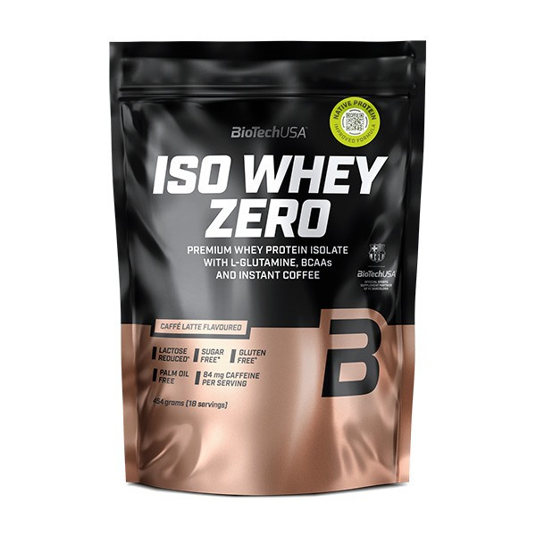 Iso Whey Zero, Caffe Latte - 454g