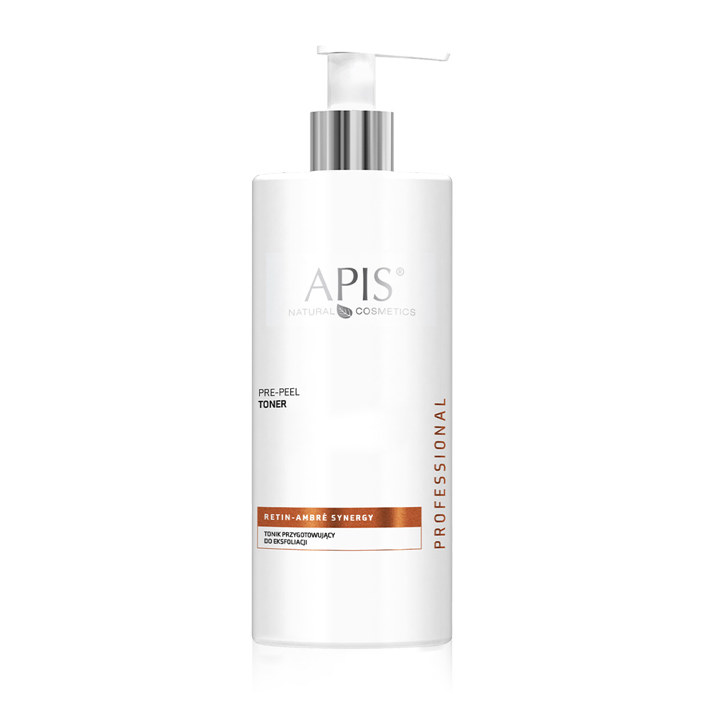 Apis Professional Retin Ambre Synergy Tonik Przygotowujący do Eksfoliacji dla każdego Rodzaju Skóry 500ml