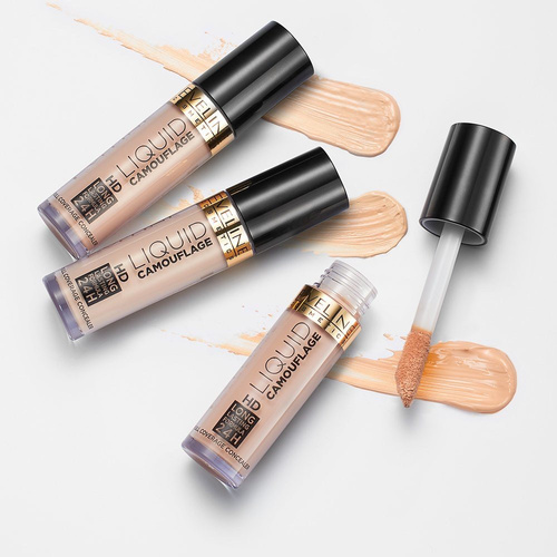 Eveline Liquid Camuflage 24 HD Lasting 02 A Beige Korektor w Płynie do Twarzy 5ml