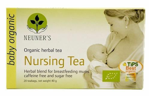 Neuner's Nursing Tea Baby Organic Organiczna Herbatka Ziołowa dla Mam Karmiących Piersią 40g