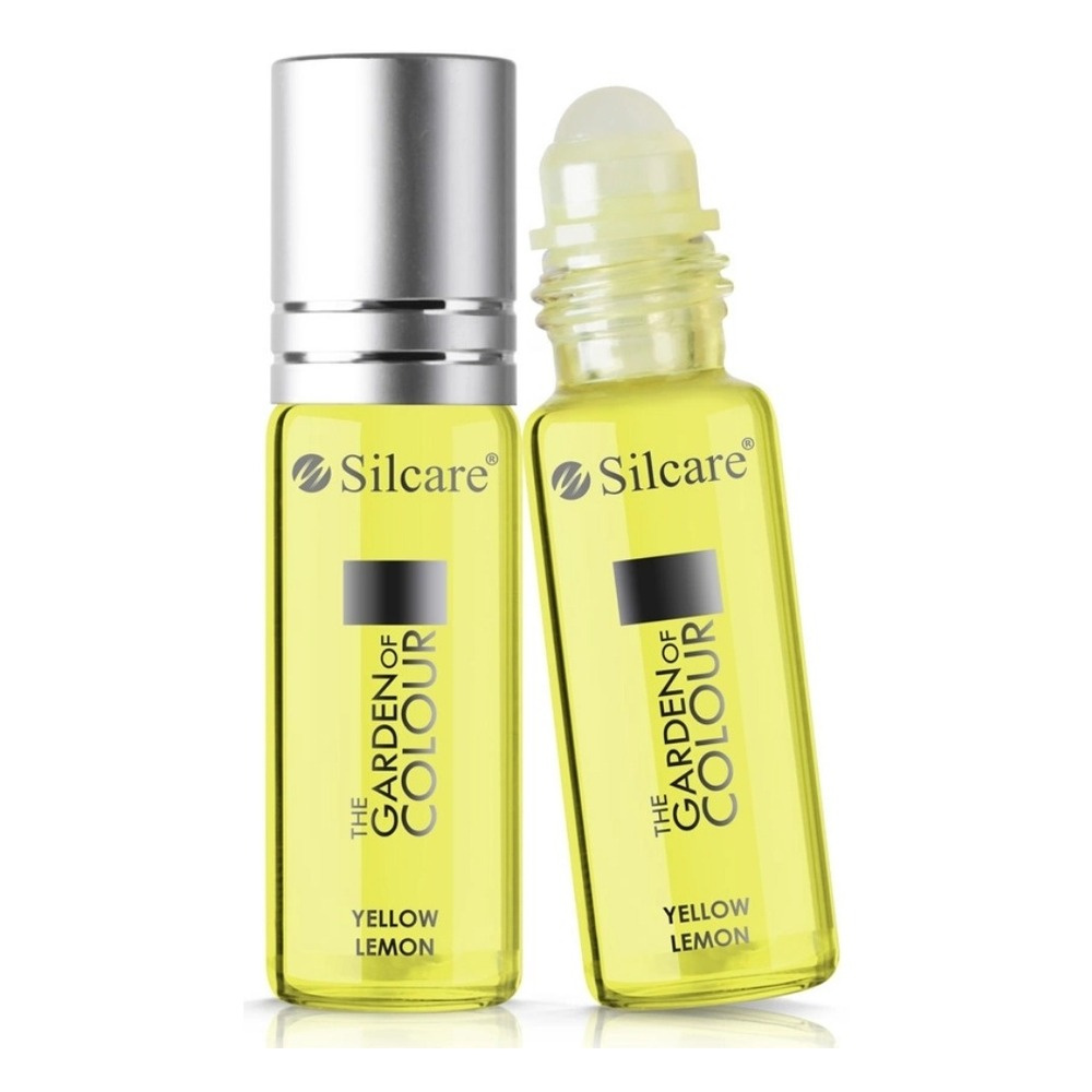 Silcare Garden of Colour Lemon Yellow Roll-On Nail & Cuticle Oil 11ml