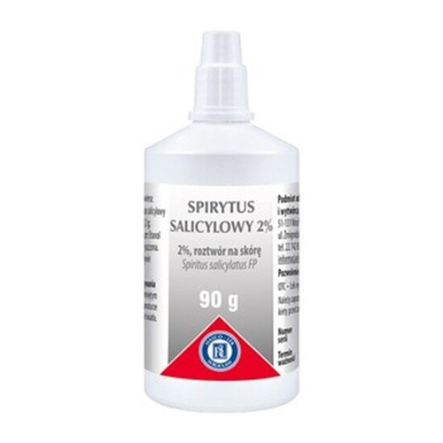 Spirytus Salicylowy 2% Roztwór na Skórę 90g