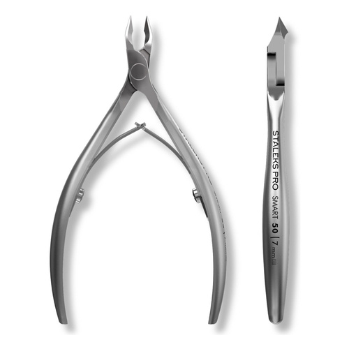 Staleks Pro Profesjonalne Cążki do Skórek SMART 50 7mm 1 Sztuka