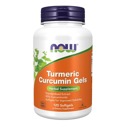 Now Foods Turmeric Curcumin Wykazuje Właściwości Antyoksydacyjne 120 Kapsułek