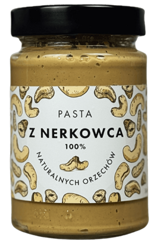 Młyn Kopytowa Skarby Młyna 100% Naturalna Pasta z Orzechów Nerkowca 300g
