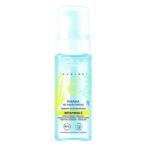 Bielenda C Marine Care Deeply Cleansing Facial Cleansing Foam with Vitamin C 150ml