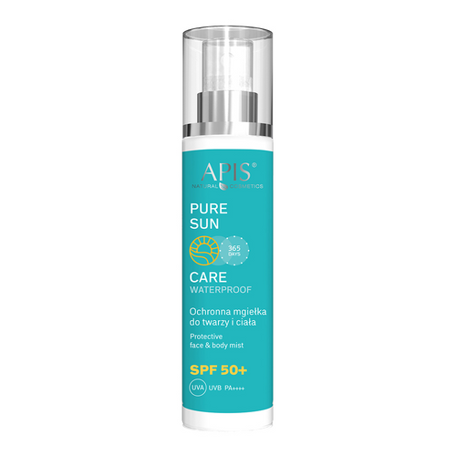 Apis Pure Sun Wodoodporna Mgiełka Ochronna do Twarzy i Ciała SPF 50 dla każdego Rodzaju Skóry 150ml