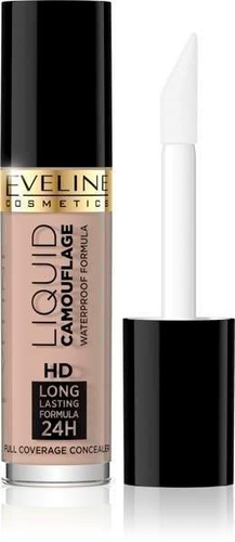 Eveline Liquid Camuflage 24 HD Lasting 02 A Beige Korektor w Płynie do Twarzy 5ml