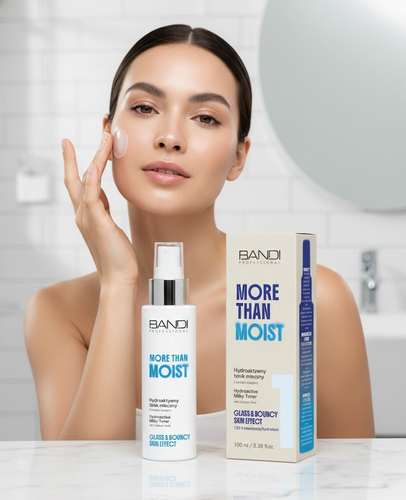 Bandi More than Moist Hydroaktywny Tonik Mleczny z Bankiem Kolagenu dla Skóry Suchej Odwodnionej 100ml