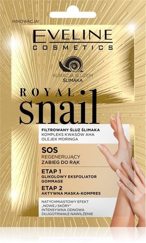 EVELINE ROYAL Snail Sos Regenerujący Zabieg Do Rąk