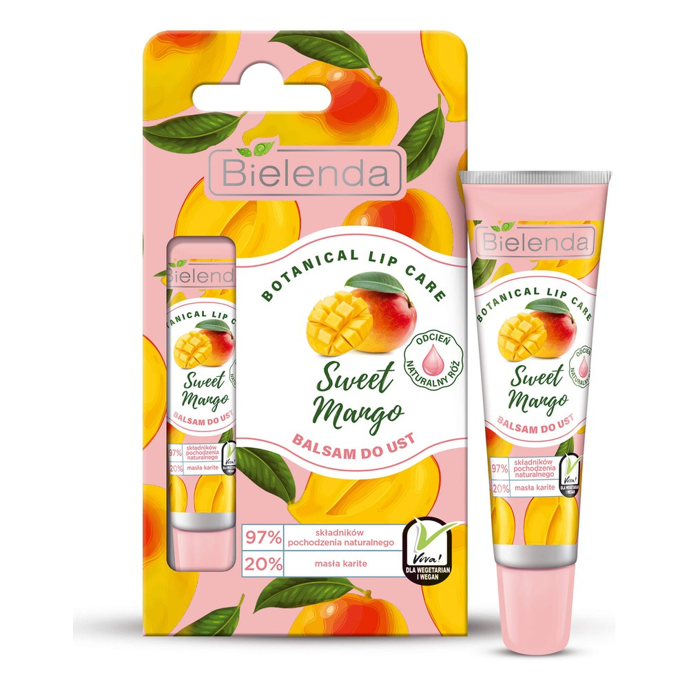 Bielenda Botanical Lip Care Sweet Mango Lip Balm 10g