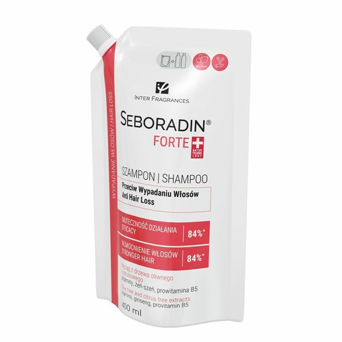 Seboradin Forte Szampon Przeciw Wypadaniu Włosów Refill 400ml